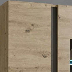 Wohnen Esszimmerschränke*Wohnzimmer Hängeschrank mit Glas Einsatz 2-türig - Lairian