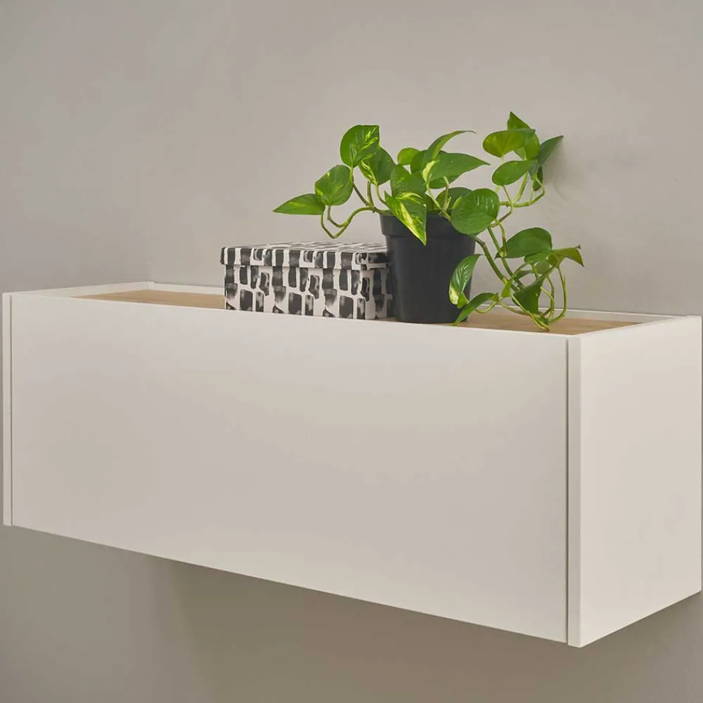 Wohnen Wohnzimmer Hängeschrank 100x35x30 cm - Nonessia