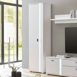 Wohnen Wohnzimmer Hochschrank in Weiß - Tirol
