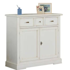 Wohnen Küchenschränke|Kommoden*Wohnzimmer Kommode in Antikweiß - Annot