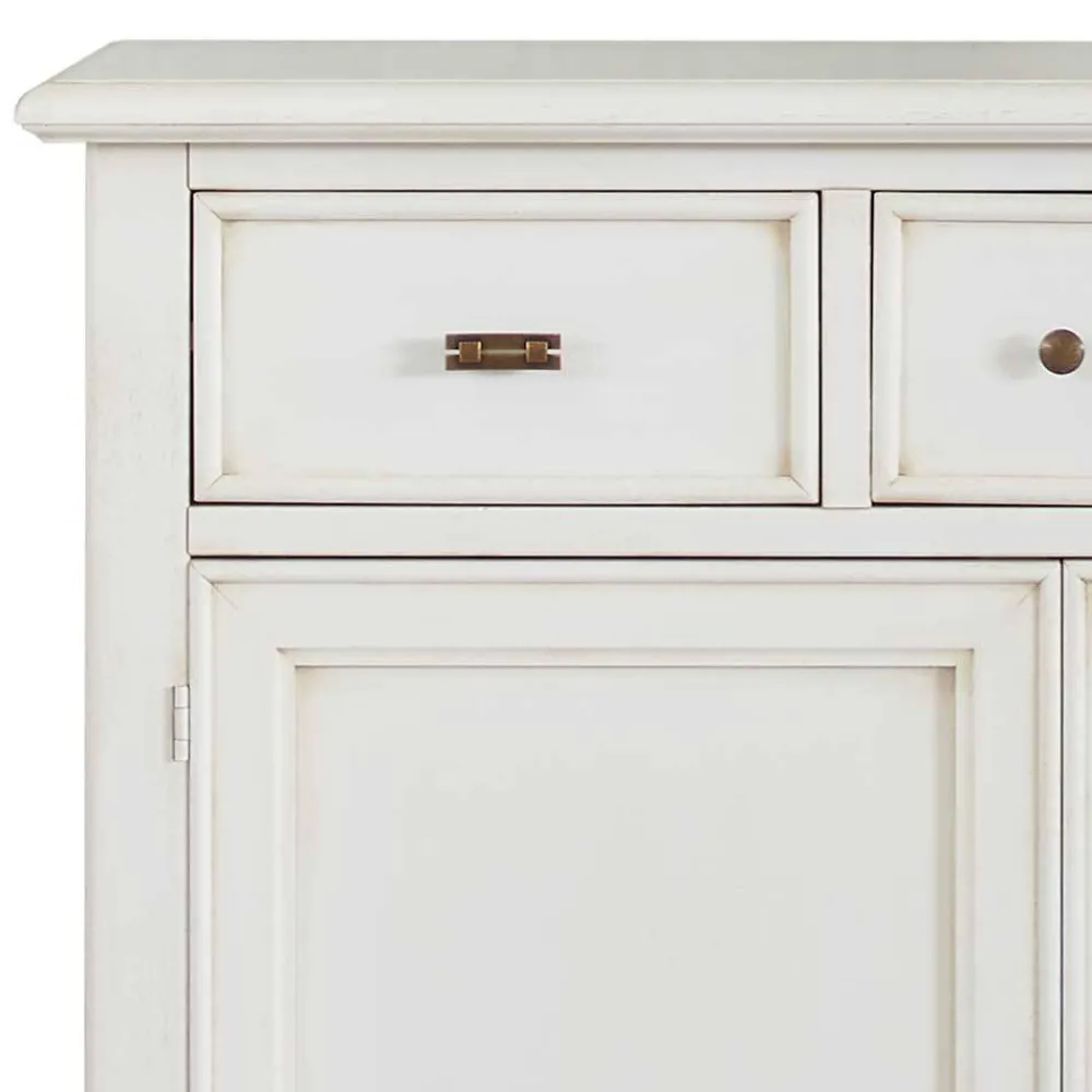 Wohnen Küchenschränke|Kommoden*Wohnzimmer Kommode in Antikweiß - Annot