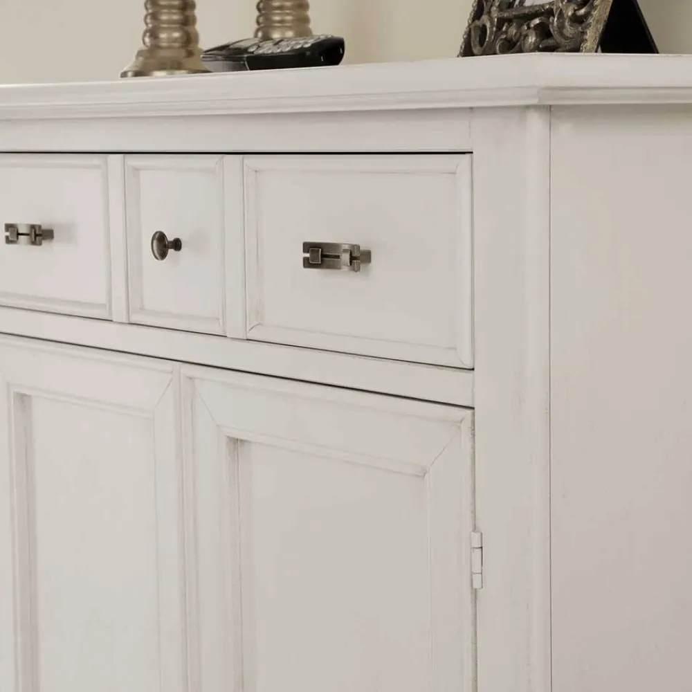 Wohnen Küchenschränke|Kommoden*Wohnzimmer Kommode in Antikweiß - Annot