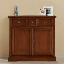 Wohnen Wohnzimmer Kommode in Walnussfarben Antik - Istefanio