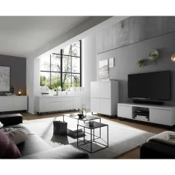 Wohnen Wohnzimmer Kommoden Set modern - Atela (vierteilig)