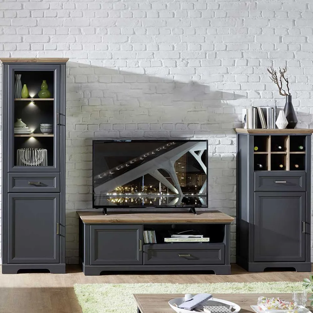 Wohnen Wohnzimmer Landhaus Möbel Kombi - Thumbs (dreiteilig)