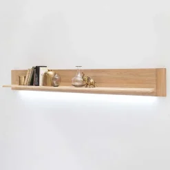 Wohnen Wohnzimmer Möbel Kombi Pontros in Eiche Bianco (vierteilig)