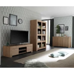 Wohnen Wohnzimmer Möbel Kombination - Karika (dreiteilig)