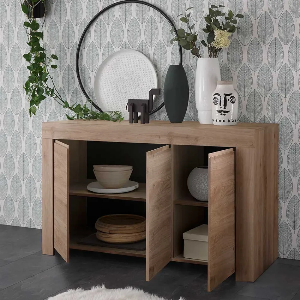 Wohnen Wohnzimmer Möbel Kombination - Karika (dreiteilig)