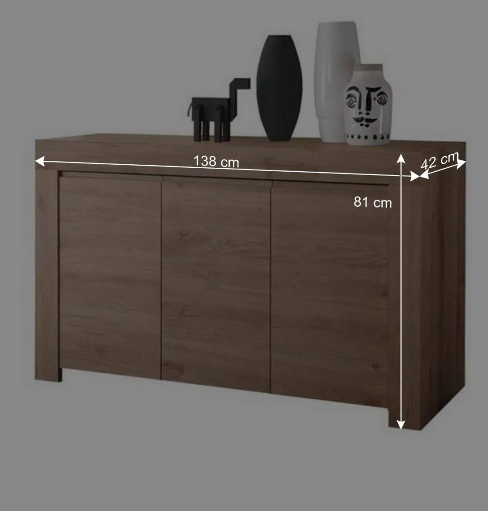 Wohnen Wohnzimmer Möbel Kombination - Karika (dreiteilig)