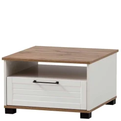 Wohnen Wohnzimmer Möbel Set in Weiß - Cabinda (vierteilig)