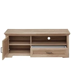 Wohnen Wohnwände|Wohnwand*Wohnzimmer Möbelset in Eiche NB - Barack (vierteilig)