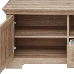 Wohnen Wohnwände|Wohnwand*Wohnzimmer Möbelset in Eiche NB - Barack (vierteilig)