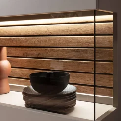 Wohnen Wohnzimmer Möbelset in Grau - Teorina (dreiteilig)