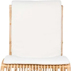 Wohnen Wohnzimmer Rattan Loungestuhl in Natur - Abramas