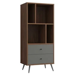 Wohnen Wohnzimmer Regal mit vier Fächern - Nuies