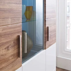 Wohnen Wohnzimmerschränke|Schränke*Wohnzimmer Schrank in Weiß Glanz - Icadro