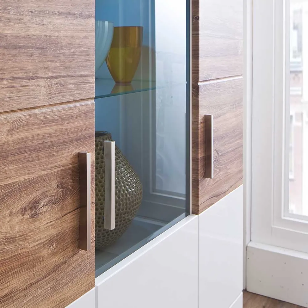 Wohnen Wohnzimmerschränke|Schränke*Wohnzimmer Schrank in Weiß Glanz - Icadro