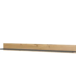 Wohnen Wohnzimmer Schrank Kombi in Anthrazit - Ahilav (sechsteilig)