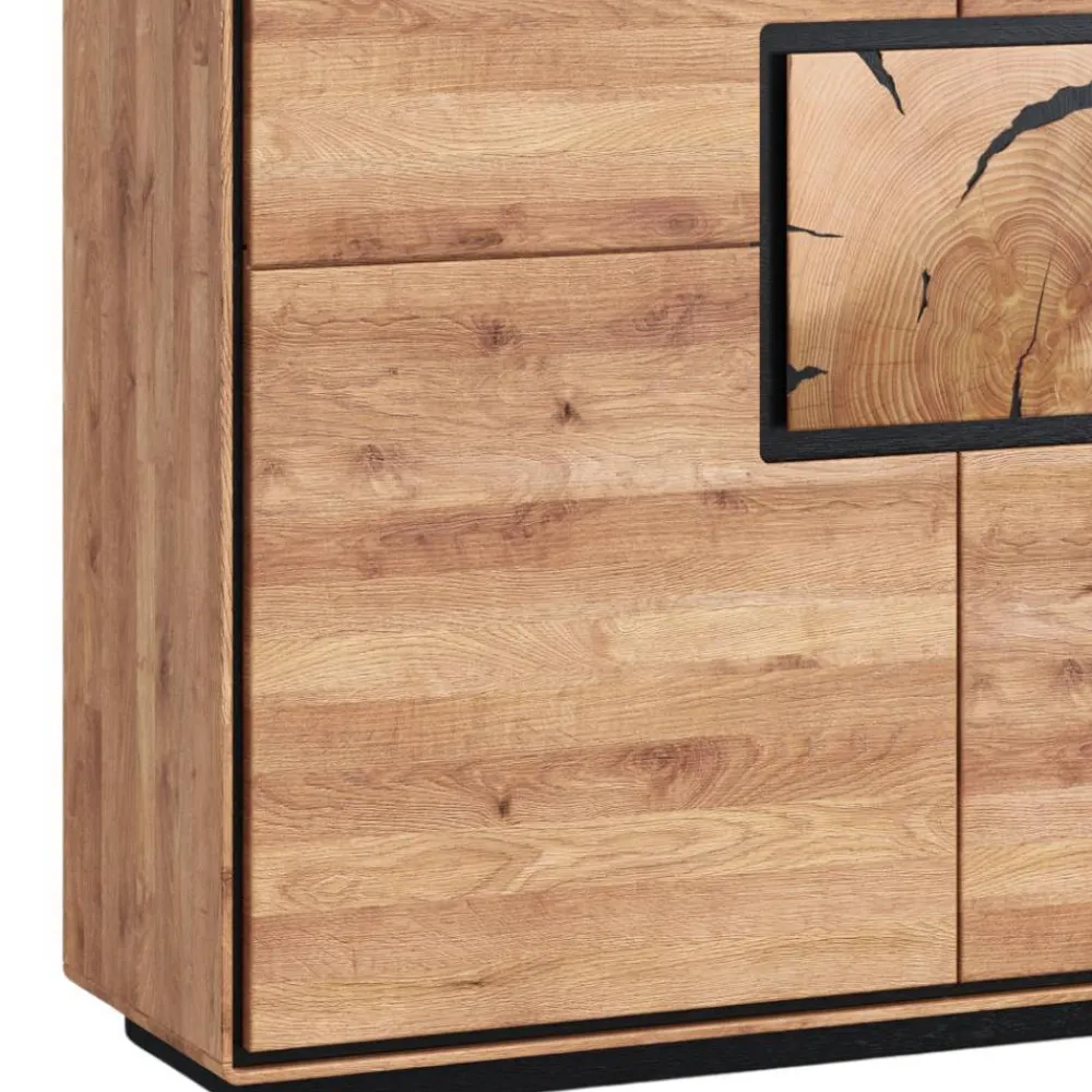 Wohnen Wohnzimmer Schrank mit Hirnholz Applikation - Shipper