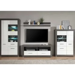 Wohnen Wohnzimmer Schrank Set & Wandboard - Istensa (vierteilig)