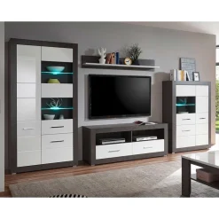 Wohnen Wohnzimmer Schrank Set & Wandboard - Istensa (vierteilig)