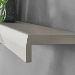 Wohnen Wohnzimmer Schrank Set in Hellgrau & Zinneiche - Lioscas (vierteilig)