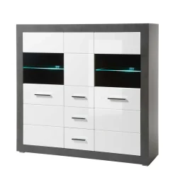 Wohnen Wohnzimmerschränke|Wohnwände*Wohnzimmer Schrank Set modern - Istensa I (zweiteilig)