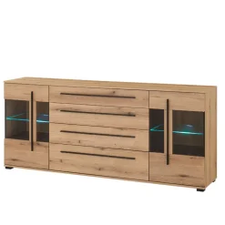 Wohnen Wohnzimmer Schrankvitrinen & Wandboard - Brocus (vierteilig)