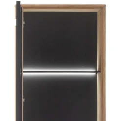 Wohnen Wohnwände|Wohnwand*Wohnzimmer Schränke aus Wildeiche & Metall - Flacona (dreiteilig)