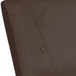 Wohnen Braune Möbel|Sessel & Hocker*Wohnzimmer Sessel in Braun Kunstleder - Hippa