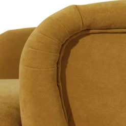 Wohnen Wohnzimmer Sessel in Gelb Veloursbezug - Rosario