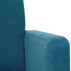 Wohnen Sessel & Hocker|Sessel*Wohnzimmer Sessel in Petrol Veloursbezug - Miragda