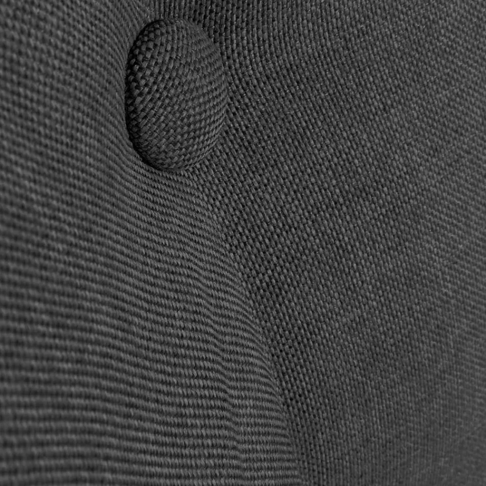 Wohnen Schwarze Möbel|Retro Möbel*Wohnzimmer Sessel in Schwarz Stoffbezug - Adaliz