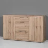Wohnen Wohnzimmer Sideboard Endrew in Eiche Sanremo