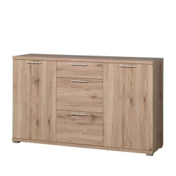 Wohnen Wohnzimmer Sideboard Endrew in Eiche Sanremo