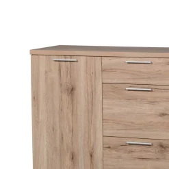Wohnen Wohnzimmer Sideboard Endrew in Eiche Sanremo