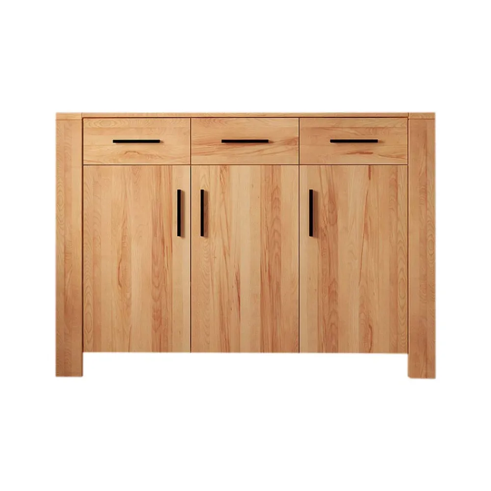 Wohnen Sideboards & Kommoden|Wohnzimmerschränke*Wohnzimmer Sideboard Mosniak aus Kernbuche Massivholz