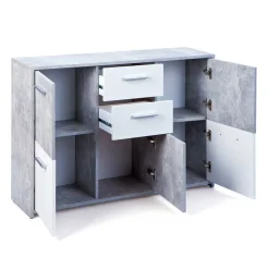 Wohnen Wohnzimmer Sideboard Poesenna in Weiß