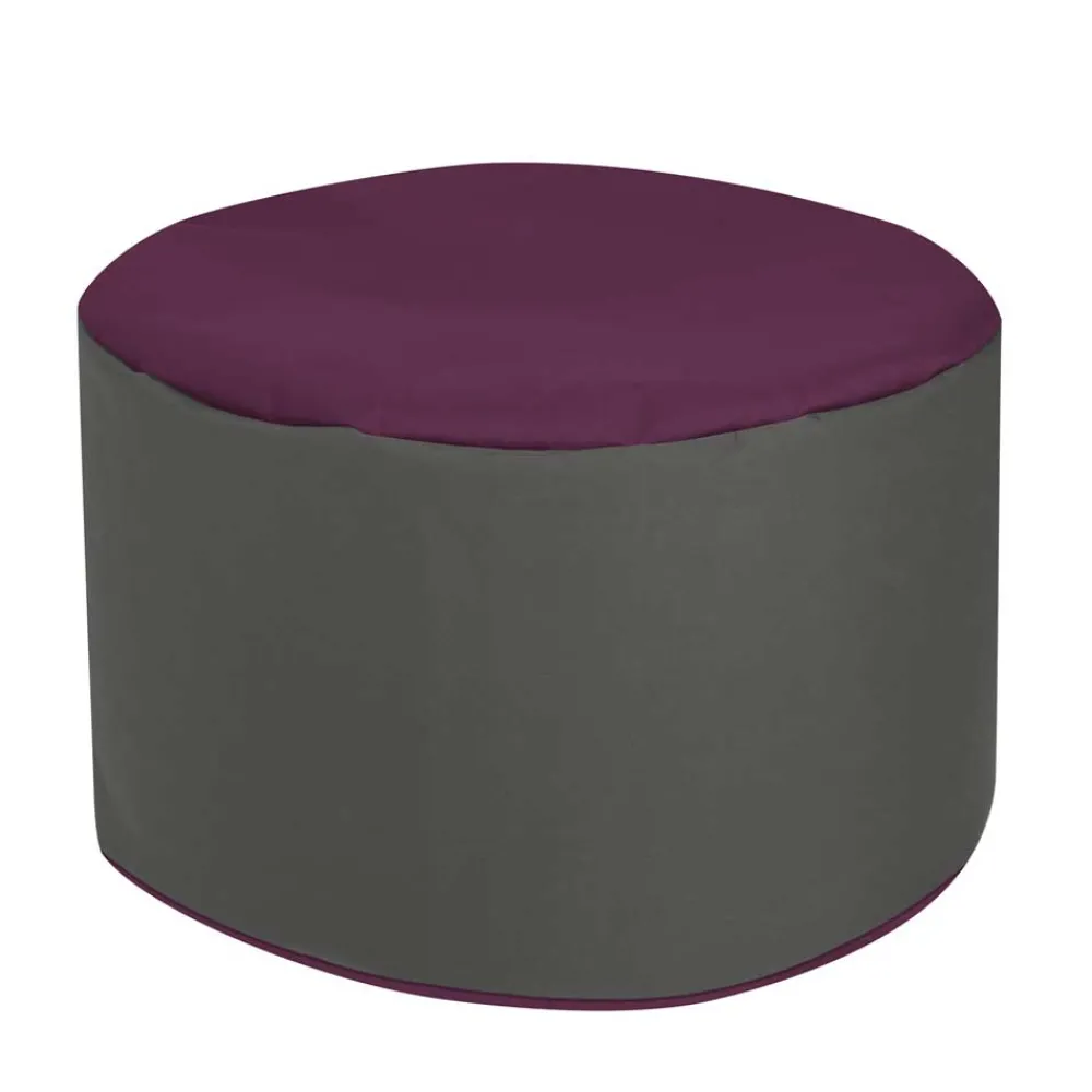 Wohnen Sitzsäcke|Sitzsäcke*Wohnzimmer Sitzsack Mapilia in Violett Grau