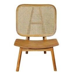 Wohnen Wohnzimmer Stuhl aus Teak Massivholz - Vivienno