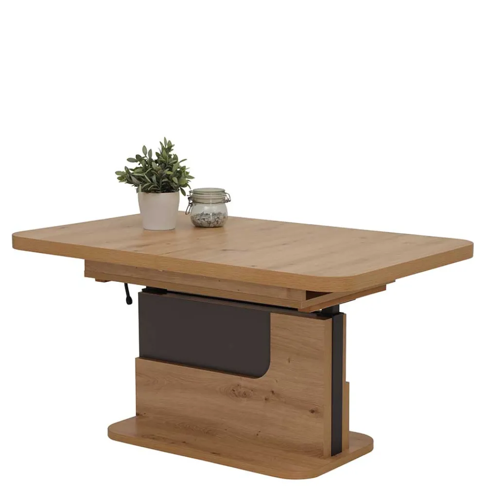 Wohnen Wohnzimmer Säulentisch höhenverstellbar - Karima