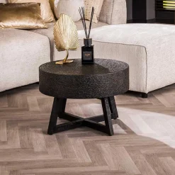 Wohnen Braune Möbel|Küchentische*Wohnzimmer Tisch in Schwarzbraun - Myranga