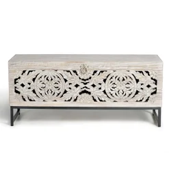 Wohnen Wohnzimmer Truhentisch im Vintage Look - Fudorus