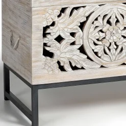 Wohnen Wohnzimmer Truhentisch im Vintage Look - Fudorus