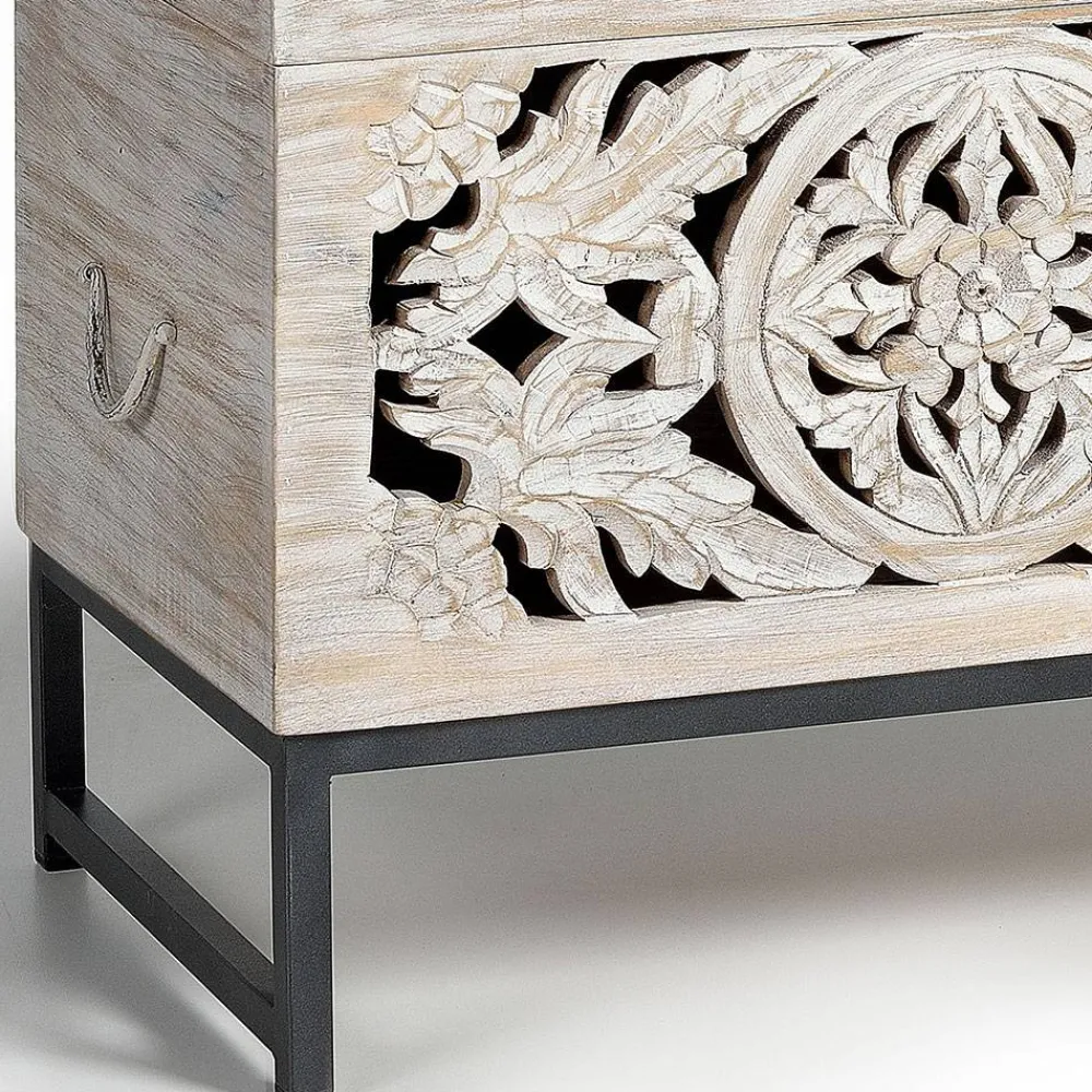 Wohnen Wohnzimmer Truhentisch im Vintage Look - Fudorus