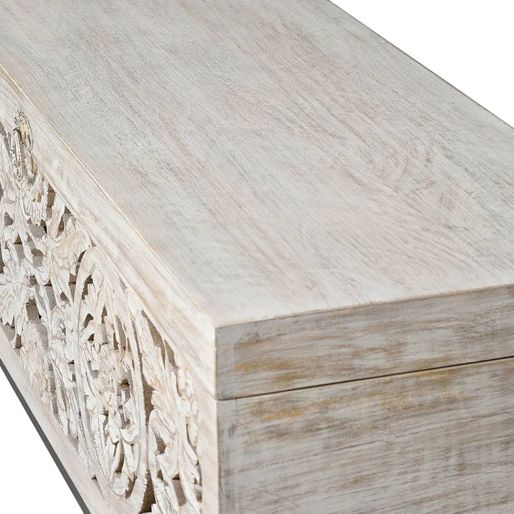 Wohnen Wohnzimmer Truhentisch im Vintage Look - Fudorus