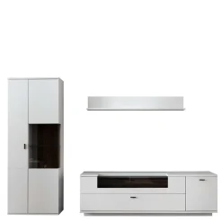 Wohnen Wohnwände|Wohnwand*Wohnzimmer TV Anbauwand 270 cm breit - Apulco (dreiteilig)