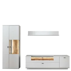 Wohnen Wohnwände|Wohnwand*Wohnzimmer TV Anbauwand 270 cm breit - Apulco (dreiteilig)