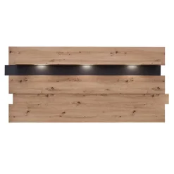 Wohnen Wohnzimmer TV Anbauwand in Wildeiche - Kuetra (dreiteilig)