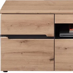 Wohnen Wohnzimmer TV Anbauwand in Wildeiche - Kuetra (dreiteilig)